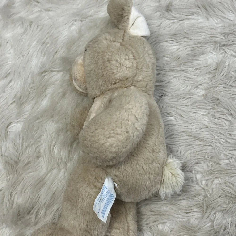 Build-a-Bear Workshop BAB Vanilla‎ Cream Bunny Retired HTF 2012 Easter Bunny EUC